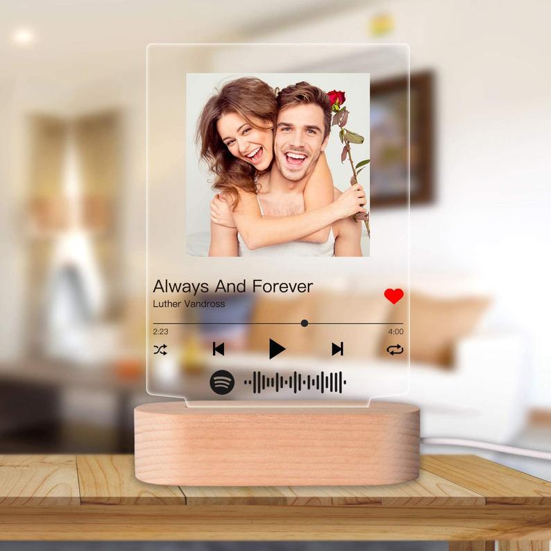 Customizable Photo Music Album Cover Frame
